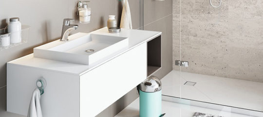 Poubelle de salle de bain